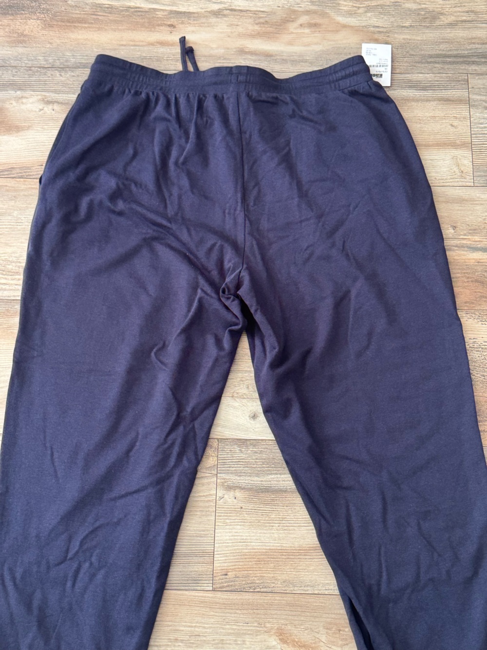 Eileen Fisher Ankle Track Pants Navy Large NWT Organic Cotton - Picture 7 of 12